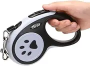Mumoo Bear Retractable Pet Leash Automatic Shrinking Pet Leash 5 Meters (Black)