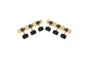 020B3P Pair -Plated 3 Machine Head Guitar String Tuning Keys W4C3