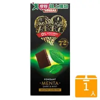 在飛比找蝦皮商城優惠-多樂72%醇黑薄荷巧克力100G【愛買】