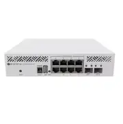 MIKROTIK Fiber Cloud Router Switch CRS310-8G+2S+IN 2x 10G SFP+ ports RouterOS