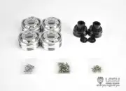 LESU Part Metal Hub B of Rear Wheel for 1/14 Tamiya RC Tractors Trucks Car Model