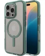 ZAGG Santa Cruz Snap Case for iPhone 16 Pro – MagSafe Compatible 13ft Militar...