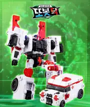 New Rescue Tobot DOC Ambulance 4 Mode Transforming Robot Car - Korea Toy Ktoys