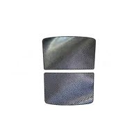 Tesla Model Y 2022-2024 2in1 Glass Roof Sun Shades UV protection Sunroof Top Window Blind Black