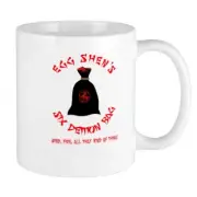 11oz mug Egg Shen's Six Demon Bag - Printed Ceramic Coffee Tea Cup Gift