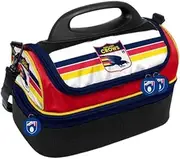 AFL Adelaide Crows Retro Dome Lunch Cooler Bag, Teal Gold, Single Unit