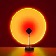 Sunset lamp ,Sunset Projection lamp , 180 Degree Rotation Sunset Night Light, USB Romantic Rainbow Projection Lamp for Party Theme Bedroom Decor