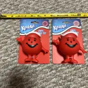 Kool-Aid Vinyl Squeaky Chew Dog Toy *NEW* Kool-Aid Man!! LOT OF 2