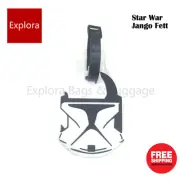 NEW STAR WARS JANGO FETT NAME TAG, ID LABLE FOR LUGGAGE, BAG