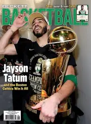 New AUGUST 2024 Beckett BASKETBALL CARD PRICE GUIDE Magazine JAYSON TATUM