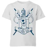 Scooby Doo Coat Of Arms Kids' T-Shirt - Grey