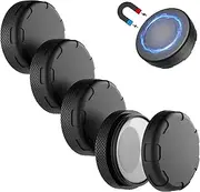 Waterproof AirTag Magnetic Holder for Apple AirTag Case丨Strong Neodymium N52 Magnet丨Anti-Lost Hidden Magnetic Air tag Mount丨 Easy Installation for Car, Bike, Vehicles, Metal Surfaces etc (4 Pack)