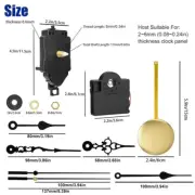 Replacement Quartz Clock Mechanism with Chime Music Box DIY Hand Tool Parts