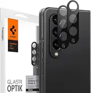 SPIGEN Glas.tR Optik Lens Camera Lens Protector Designed for Samsung Galaxy Z Fold 4 (2022) Tempered Glass Protector [2-Pack] - Black