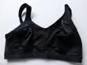 Playtex Women's 18 Hour Breathable Comfort Wireless Bra BL1 Black Size 38DD NWT