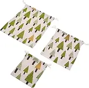 1Set Small Cotton Drawstring Bags Multi Functional Storage Pouches for Camping Party Favors and Home Organization Soft and Moisture