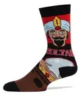 Oooh Yeah Men's Novelty Crew Socks (Zoltar Fortune Teller), Funny Crazy Silly