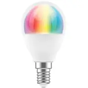 Brilliant Smart WiFi LED RGB Smart Light Bulb E14, G45, 350 Lumens, 4.5W, Dimmable, Bio-Rhythm Lighting Via BrilliantSmart App Remote Control Enabled 220 degrees Beam Angle [21893]
