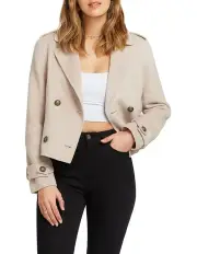 [Belle & Bloom] Better Off Military Peacoat