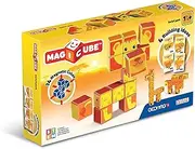 Geomag 135 Magicube Safari Park - Magnetic Construction Cubes