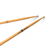 ProMark Rebound 7A Drumsticks - ActiveGrip Clear Hickory
