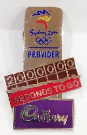 CADBURY 2000000 SECONDS TO GO SYDNEY OLYMPIC GAMES 2000 PIN COLLECT #665