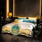 10 Pcs/lot Bedding Set Silk Cotton Embroidery Duvet Cover Bed Sheet Pillowcases