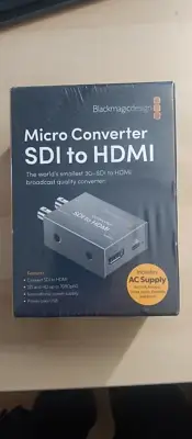 Blackmagic Design Micro Converter SDI to HDMI NEW SEAL