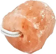 Pearl Organic Himalayan Pink Salt Lick for Horses, Deer, and Livestock - Lick Salt Block on Rope for Animals, (6 lbs)