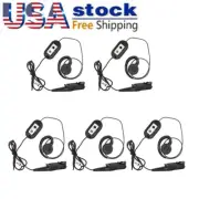 5x Earloop Earpiece Headset for XPR3500e XPR3300e XIR P6600 P6608 P6628 Radio