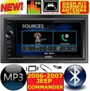 2006 2007 06 07 JEEP COMMANDER BLUETOOTH USB AM/FM AUX CAR RADIO STEREO PACKAGE