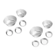 Round Mixing Palette Tray Pigment Mixing Cups for Mixing of Various Pigments