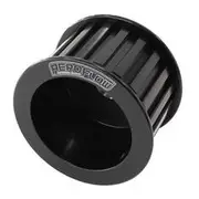 Aeroflow Alternator Gilmer Pulley, Black Hard Anodised