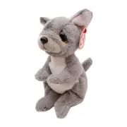 Ty Beanie Baby Bellies - WILFRED the French Bulldog (6 inch) Stuffed Plush MWMTs