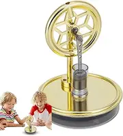 Steam Engine,Low-Temperature Electricity Generator Model - Home Desktop Decoration, Educational Science Kits for Boyfriend Girlfriend