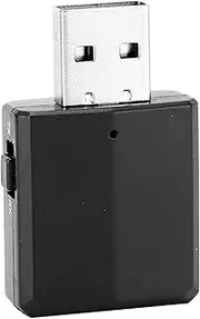 XUMIUZIY ZF‑169PLUS 3 in 1 USB 5.0 Transmitter Receiver Adapter for TV/PC/Car,USB Transmitter Receiver,Small in Size and Lightweight.