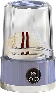 Small Washer - Washing Machine | Laundry Tool | Compact -mode Clean Appliance | Underwear Rechargeable Digital Display 2 Modes Cleaning Tools, Underwears Home Appliances For RV Travel Dorm