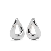 [Tom Wood] Tom Wood Twist Hoop Earrings ONE SIZE SILVER