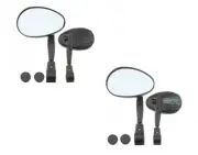 NEW BICYCLE 3D MIRROR HANDLEBAR MOUNT WITH FLASHING LIGHT CRUISER MTB BIKES