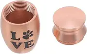BEBEMOKO Pet Urn for Dog and Cat Ashes Elegant Keepsake Box Weather Resistant Decorative Storage for Hair and Ashes Lightweight Memorial Container