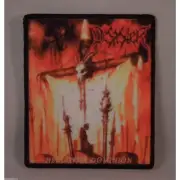 DESASTER Ger Hellfire's Dominion SMALL PATCH Printed Band Logo