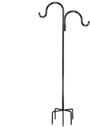 Shepherds Hooks Outdoor, Metal Garden Hooks, Heavy Duty Hook, Bird Feeding Station, Plant Hanging Hook, Garden Accessory Stand, Outdoor Flower Hooks, Hanging Basket Hook, Bird Feeder Stand, Metal Shep