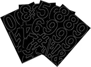 SHINEOFI Mailbox Number Stickers Set of Sunproof Decals for Mailbox Adhesive PVC Decals