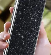 Diamond-Glitter Premium Tempered Glass Screen Protec For iPhone 14 Pro MAX 6.7''
