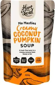 Hart and Soul All Natural Coconut Pumpkin Soup 400 G