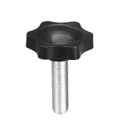 Clamping Handle Screw Knobs Handle Star Knob M8 x 30mm Male Thread