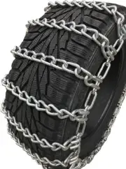 Snow Chains 215/75R17.5, 215/75 17.5 2-LINK Extra Heavy Duty Tire Chains