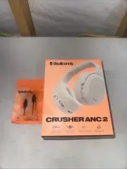 Skullcandy Crusher ANC 2 Over-Ear Bluetooth Wireless Headphones Bone White
