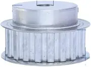 1pcs Belt Pulley H-18T/19T/20T/21T Aluminum Pulley Wheel Process Hole 12 Mm Slot Width 27/32mm for H-Timing Belt Width 25/30 Mm(21T-Rough hole-12 mm,27 mm)