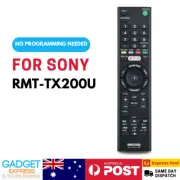 RMT-TX200U RMTTX200U For Sony Bravia TV Replacement Infrared Remote Control